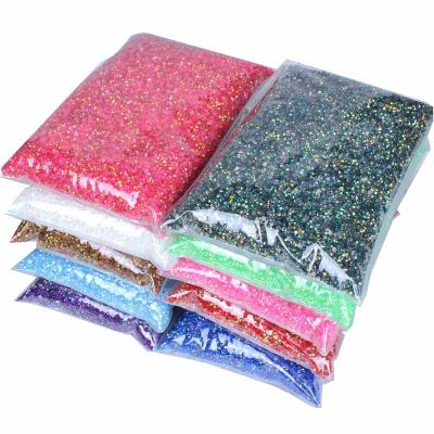 China Hot Sale Flatback ab Jelly Colors 100000pcs 3mm 3D Nail Flatback Gems Around Glue On Stones Resin Rhinestones For DIY Garment Decorations for sale