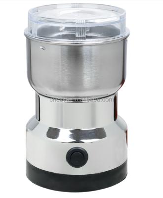 China Hotel household coffee grinder machine coffee grinder machine stainless steel intelligent electric coffee beans nut grinder for sale