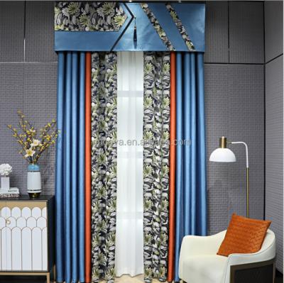 China Hot Selling Blackout Curtain New Arrival Sound Insulation Hot Efficient Polyester Good Drapery Black Curtain for sale