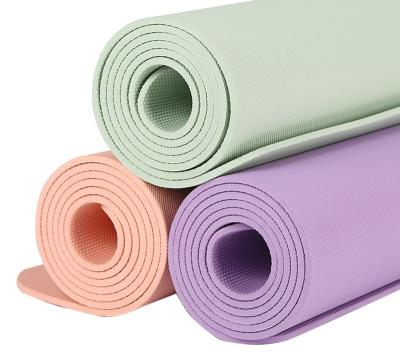 China Yoga Pilate Exercise Dance Band Anti-Slip Yoga Mat 183 x 61 x 0.6 cm Washable for sale