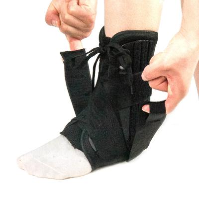 China Breathable Adjustable Elasticity Foot Support Adjustable Stabilizer Increased Ankle Brace for sale