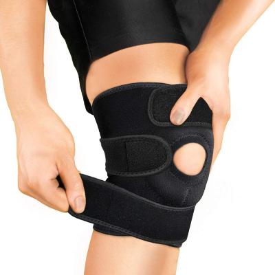 China Breathable Adjustable Elasticity Compression Knee Patellar Tendon Support Brace For Women Men for sale