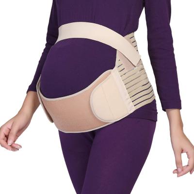 China Amazon Hot Sale Pregnancy Waist Support Maternity Belt Breathable Belly Band Adjustable Back Belly Brace for sale