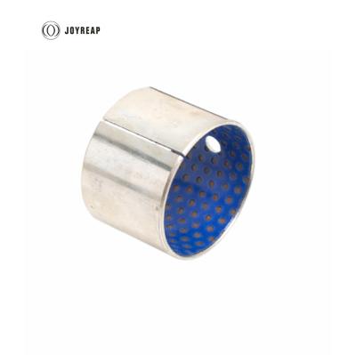 China Blue POM Composite Metal Plain Bearings Bushing Self Lubricating for sale