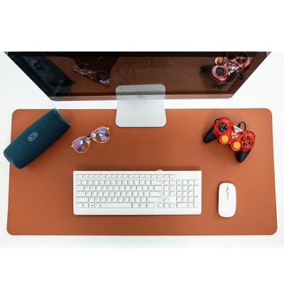 China Office Leather and Cork Mat For Office Desk Amazon Ebay Wholesale Hot Sale Computer Anti-Slip Keyboard Mouse Pad for sale