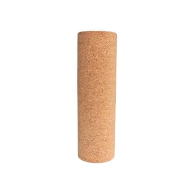 China Cork Yoga Column For Light Eco-friendly Natural Massage Relax Logo Yoga Roller For Fitness Custom Made for sale