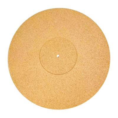 China Cork Amazon hot sale cork turntable slipmats on running cork turntable mat for vinyl lp record players for sale