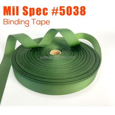 China JUDE Viable Webbing Mil-W-5038 Mil-PRF-5038 PIA Mil Spec High Strength Nylon Bias Binding for sale