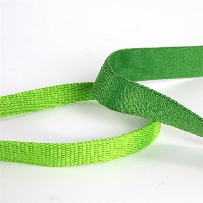 China Sustainable Environmentally Friendly Green And Recyclable Reclaimed Nylon Custom Recycled RPET DEPARTMENT Tape Webbing for sale