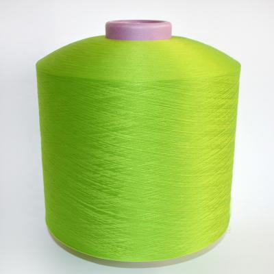 中国 Anti-bacteria China Factory Polyester Yarns Double Ply 75D/36F/2 Glove Yarn High Stretch 販売のため