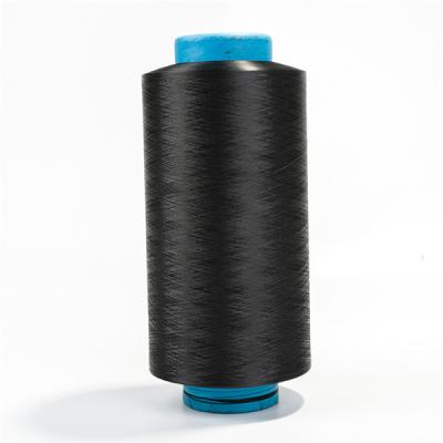 China Core spun yarn spandex covered 2075 polyester yarn spandex covered yarn for fabric Te koop