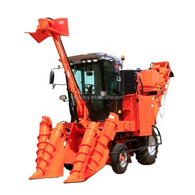 China Famous brand sugarcane sugarcane harvester with elevator for harvesting for sale