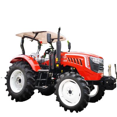 China farms 125hp wheel tractor with peddy tire and rollover protection devices china cheap tractor for sale