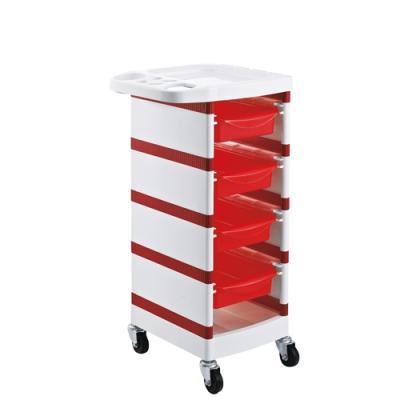 China Affordable Barber Used Layers Trolley For Barber Shop Trolley Suppliers Locker Cabinet Easy-Carrying Choice for sale