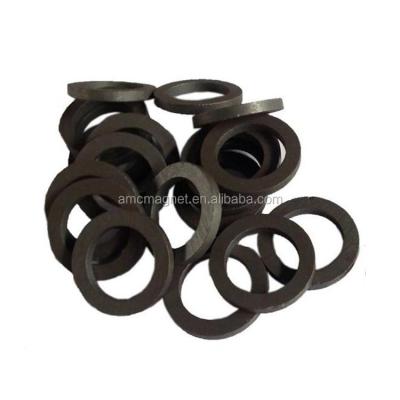 China Y30/35 Magnet Industrial Ceramic Rings / Permanent / Hard Ferrite Magnets For Speakers , Used For DC Motors for sale