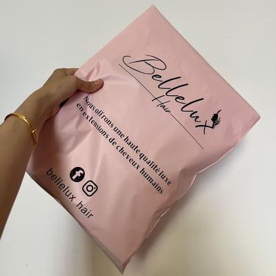 China Strong Plastic Mailing Mailer Poly Adhesive/Tearproof/Waterproof Custom Mailers Bags Pink Envelopes Polymailer Messenger Bag For Mail for sale