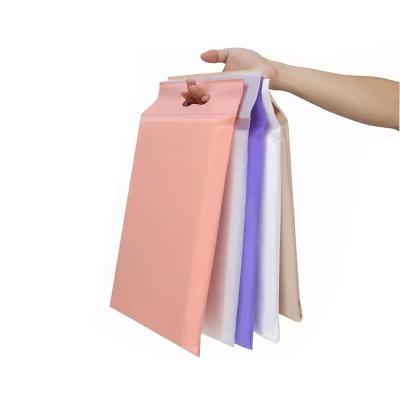 China Strong Adhesive/Tearproof/Waterproof Courier Bags Printed Poly Mailer Packaging Envelopes With Self Seal Messenger Storage Bags Clothes Mailers With Handle for sale