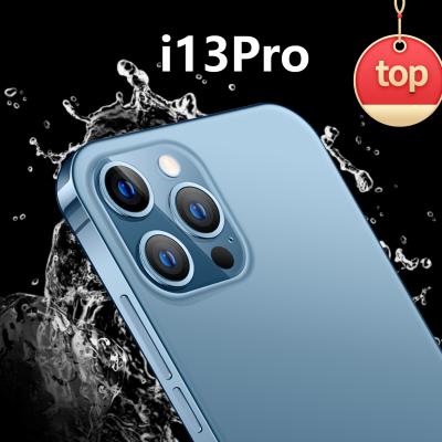 China Dual SIM Card 2022 original phonei13 pro + 6.7 inch 16GB + 512GB Android smartphone 10 Core 5G LET Phone 3 Camera Face ID Unlock Mobile Phone for sale