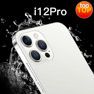 China Dual SIM Card 2022 Original Phone i12 Pro 6.7 Inch Android Mobile Phones 12GB+512GB 10Core LET Cell Phones 3 Camera Mobile Phone for sale