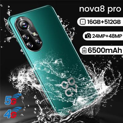 China 2022 Original Unlocked Mobile Phone Waterproof Dropshipping Novo8 pro Smartphone 3440x1440 10Core Android10.0 16GB+512GB 5G Mobile Phone for sale