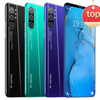 China Dual SIM Card 2022 Note10+ Smartphones 4GB+64GB Unlocked Android 9.1 Smart Cell Phone 4G Mobile Phones for sale