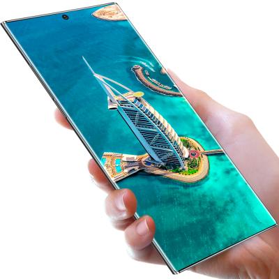 China Dual SIM Card 2022 Inch AMOLED Hot Cheap Screen Note20+ 12GB+512GB Smartphone 6.9 10.0 4G Smartphone With Face Fingerprint Unlock for sale