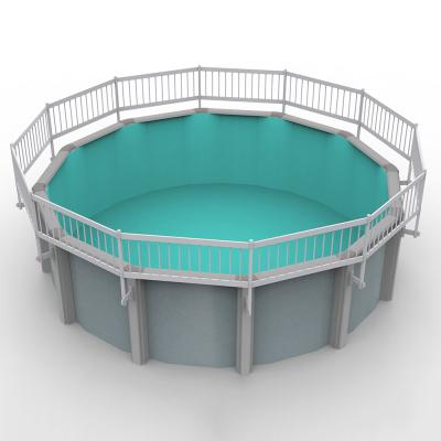 China Easily Assembled Outdoor Child Swimming Pool Safety PVC Design Protective Fence Swimming Pool Barrier for sale