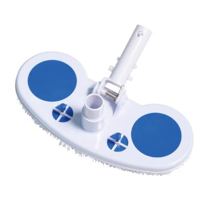 China Swivel allows brush to move freely without twisting ABS high quality flexible vacuum pool main brush head with air release valve and swivel for sale