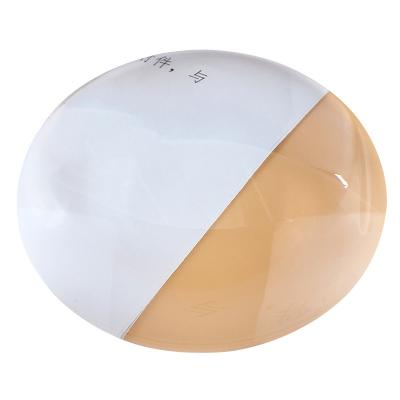 China 180mm Led Luminaire Lens Optical Instrument Lens Dual Convex Lens for sale