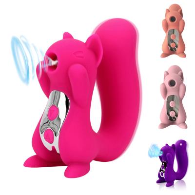 China 10 Vibration Modes +10 Sucking Modes Dropshipping Waterproof Vegina Squirrel Massager Stimulation G Spot Clitoral Sex Toys Sucking Squirrel Vibrator For Woman for sale