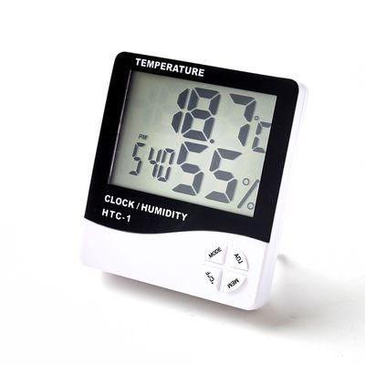 China Thermometer Htc-1 Indoor Electronic Alarm Clock Large Screen Creative Home Hygrometer HTC-1 for sale