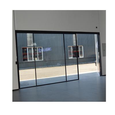 China Decoration OREDY customizable household toilet dimming glass magnetic levitation sliding door for automatic door for sale