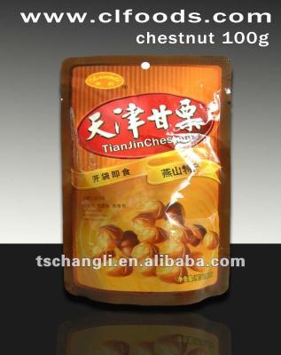 China Nutritious peeled roasted chestnut for sale