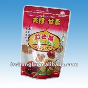 China Canned fresh roasted chestnuts (organic health food product) for sale