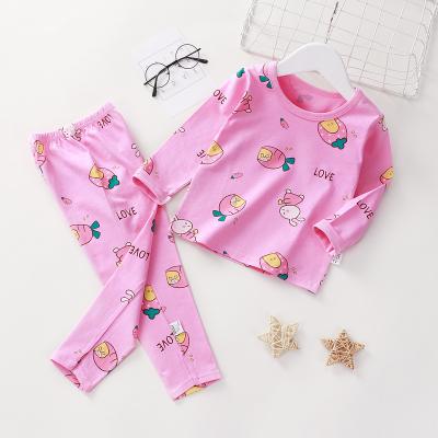 China Factory Breathable Hot Sale High Quality Kids Clothes Boys Long Sleeve Long Sleeve Pajamas Sets for sale