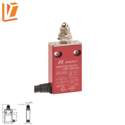 China Agricultural Equipment / Crane / Panel Mount Dome Plunger Type Switch / etc. Breaking Action Safety Door Limit EFM-L-3-51 for sale