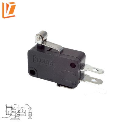 China VS10N051-C Joystick Short Hinge Roller Lever Limit Switch Snap Action for sale