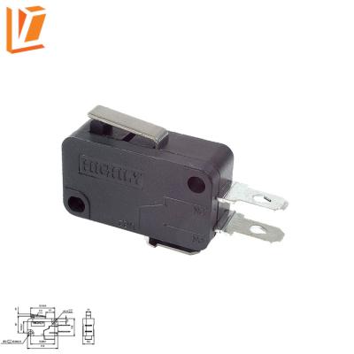 China VS10N011-A Joystick Short Hinge Lever Simulated Micro Roller Switch for sale