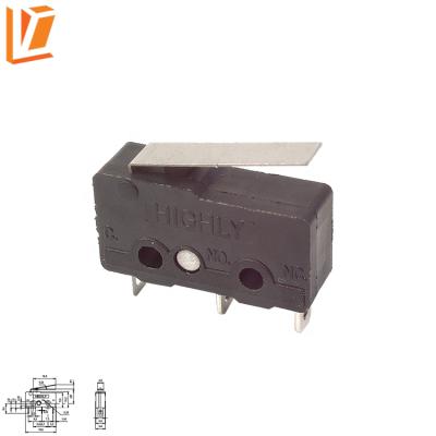 China Juice Maker SS0501-A Mini Short Hinge Lever Ultra Subminiature Micro Switch for sale