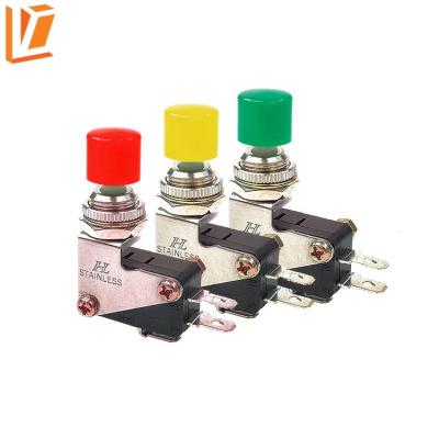 China Joystick nylon and metal push button micro switch for sale