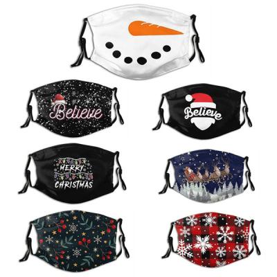 China Cotton/Cotton Windproof Maskes Christmas Maskes Hot Sale Adult Winter European and American Border Polyester/Satin/Silk Washable for sale