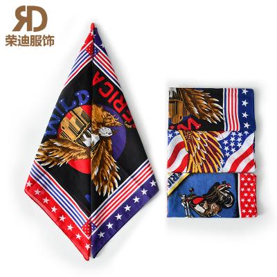 China Factory direct supply hot factory direct supply Eagle Scarf Outdoor Riding Sports multifunctional cotton hip-hop printing scarf for sale