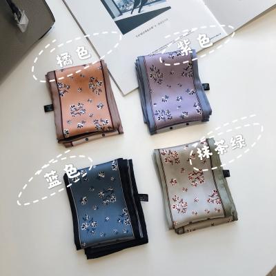 China Hot Sunshade Decoration 2021 New Version Scarf Boxer Scarf Small For Women Thin Band Isn Decorative Scarf Printing Tie Package Belt Small Scarf for sale