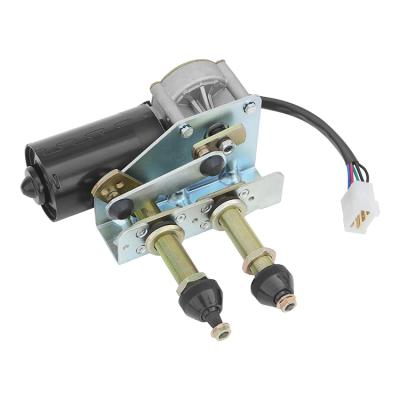 China Bus Competitive Price 12v 24v Windshield Bracket DC Wiper Motor Set For Bus for sale