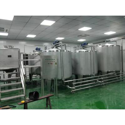 China Milk Large Capacity Yogurt Fermenter Making Machine Milk Processing Line for sale