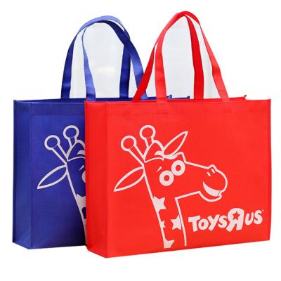 China Custom Logo Nonwoven Fabric Recyclable Eco - Friendly Printing Bag Eco - Friendly for sale