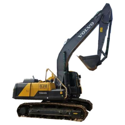 China Excavadora Volvo EC210 usada / máquina de excavadoras Volvo de segunda mano en venta