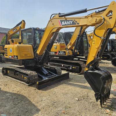 China Usado Sany SY60C excavadora de segunda mano Sany Mini Excavadora clásica en venta