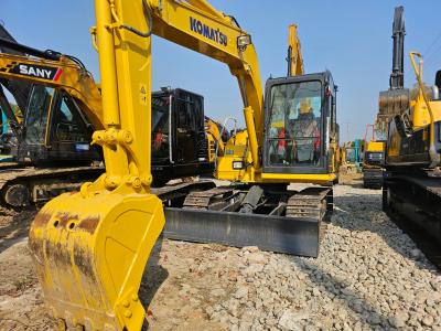 China 7 Tonnen gebrauchte Minibaggermaschine PC70-8 Komatsu Crawler zu verkaufen