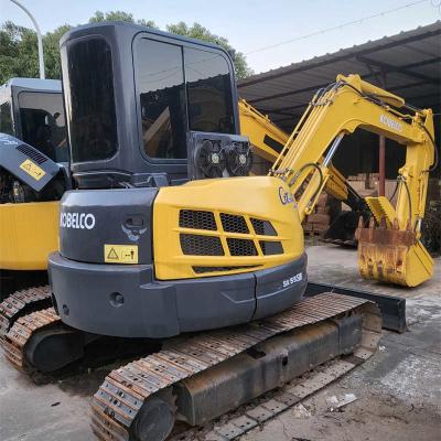 Китай Подержанное 5,5-тонное оборудование экскаватора Kobelco Sk55 Digger продается